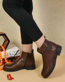 بوت زنانه/دخترانه مدل neghab رویه و زیره خارجی سایزبندی ۳۷ تا ۴۰