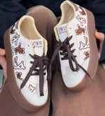 ونس زنانه/دخترانه بسیار شیک خوشپا و راحت زیره پیو کیفیت عالی سایزبندی ۳۷ تا ۴۰