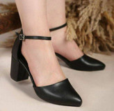 کفش مجلسی زنانه/دخترانه مدل اهورا پاشنه ۵ سانت کیفیت عالی شیک خوشپا و راحت سایزبندی ۳۷ تا ۴۰