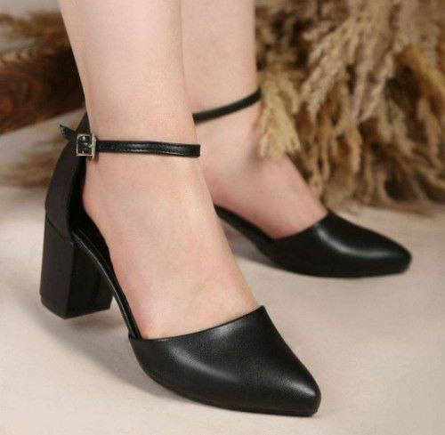 کفش مجلسی زنانه/دخترانه مدل اهورا پاشنه ۵ سانت کیفیت عالی شیک خوشپا و راحت سایزبندی ۳۷ تا ۴۰