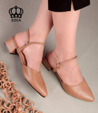 صندل اسلیپر دو بند زنانه/دخترانه قالب استاندارد رویه فوم درجه یک زیره مواد نو پاشنه دار پاشنه ۵ سانت پاخور عالی سایزبندی ۳۷ تا ۴۰ قیمت منصفانه خرید از تولیدی