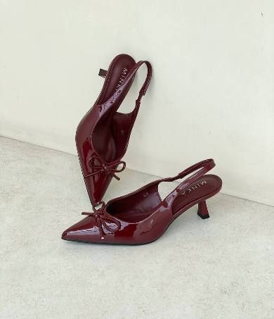 کفش مجلسی زنانه/دخترانه مدل آیسو پاشنه ۶ سانت برند sis رویه کار ورنی ترک سایزبندی ۳۶ تا ۴۰