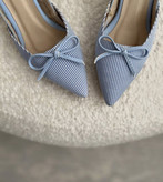 کفش مجلسی راه راه جدید زنانه/دخترانه با کیفیت عالی پاشنه ۵ سانت سایزبندی ۳۷ تا ۴۰ بسیااار خوشگل و کیوت