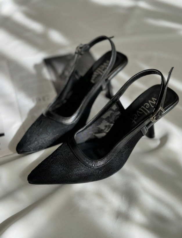 کفش مجلسی گیپوری/دانتل زنانه دخترانه بسیار جدید زیره دافوس کیفیت عالی سایزبندی ۳۷ تا ۴۰