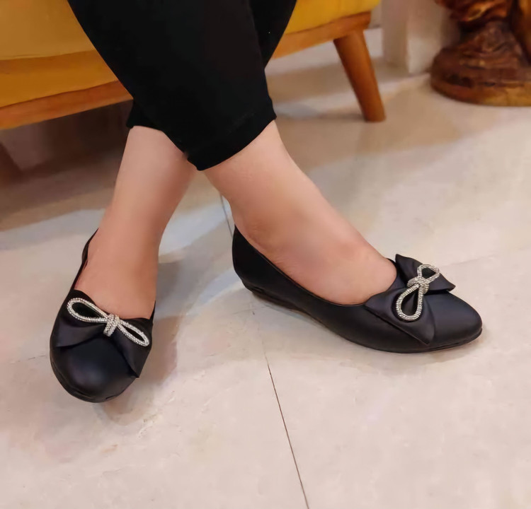 کالج نگین پاپیونی زنانه/دخترانه سایزبندی ۳۷ تا ۴۰ بسیار کیوت و ناز پاپوش محشر