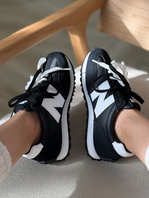 کتونی زنانه مدل newbalance زیره بتا کیفیت عالی و با ضمانت رویه چرم هورس سبک و نرم قالب استاندارد سایزبندی ۳۷ تا ۴۰ با ضمانت ۱ سال ❤️